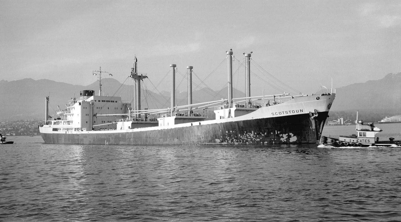 The Scotstoun in June 1970, after David's time in her.